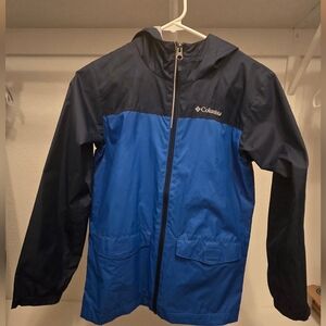 Columbia Kids Two-Tone Blue Raincoat